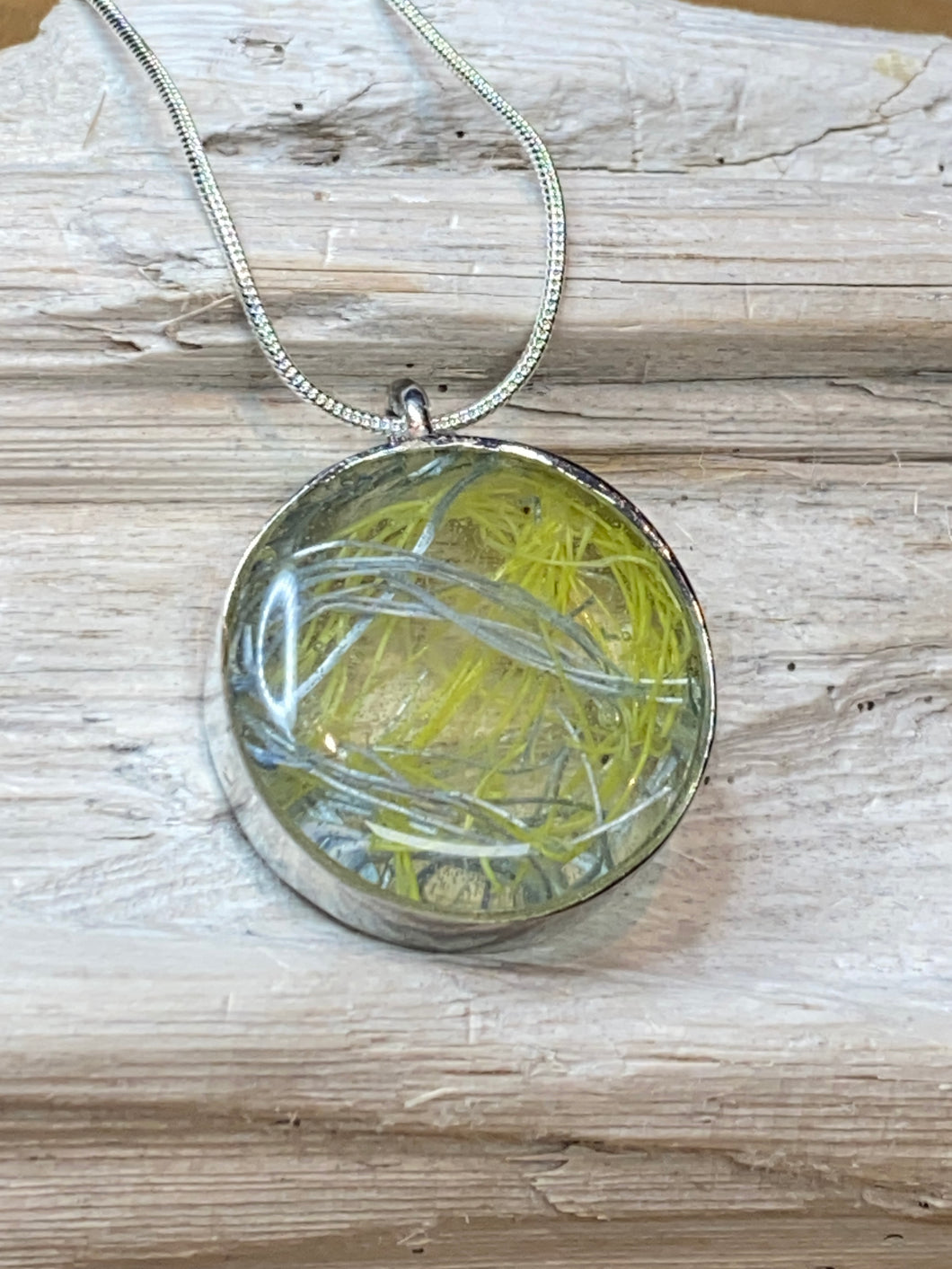 Up-Cycled Sea Plastic Pendant & Chain