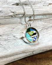 Load image into Gallery viewer, Sea Pottery Pendant &amp; Chain
